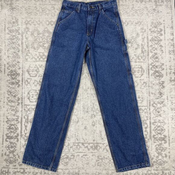 Other - NEW RK Brand Carpenter Jeans Mens Medium Wash Denim Workwear Size 30x34